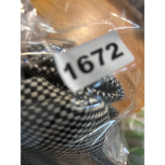 Charter Club Petite Size 10P Black & White Checkered Wool Blend Jacket - Picture 10 of 10